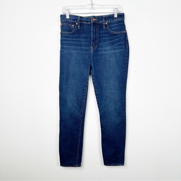 J. CREW | Curvy Toothpick High Rise Denim Dark Wash Jeans Sz. 29 - Picture 2 of 3